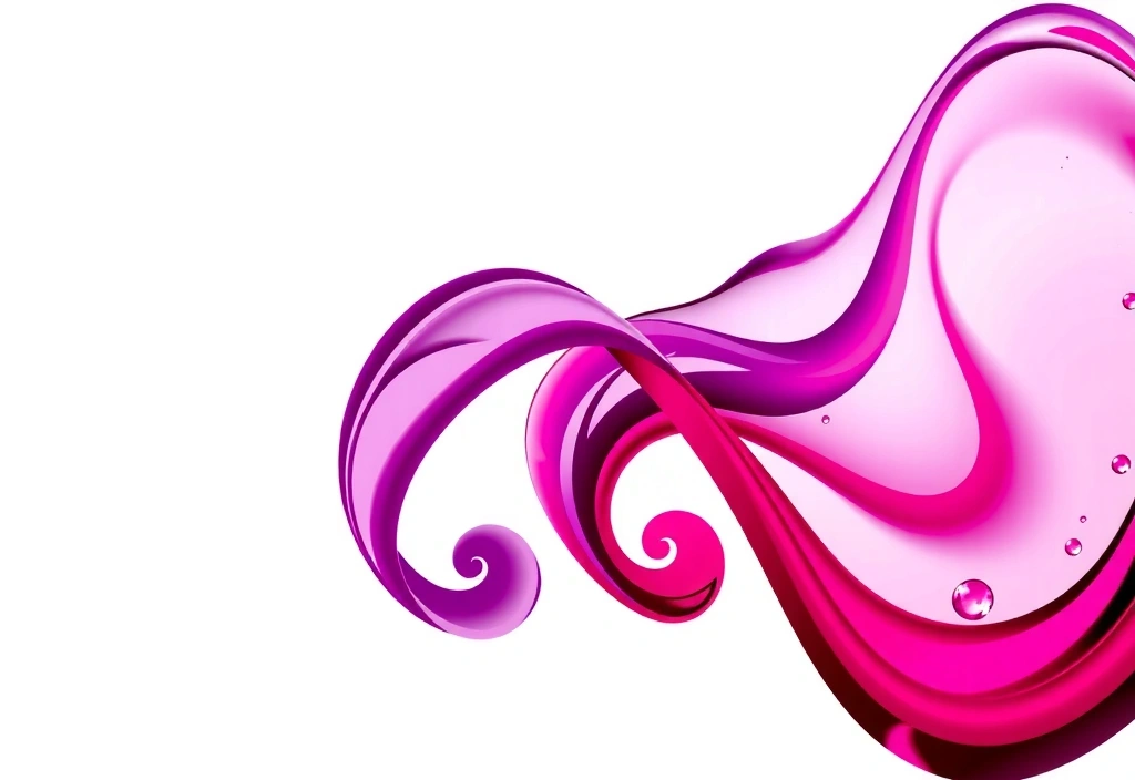 Abstract image related to wellness, skincare, or natural health, no text. Focus on dynamic, flowing elements representing energy boost.